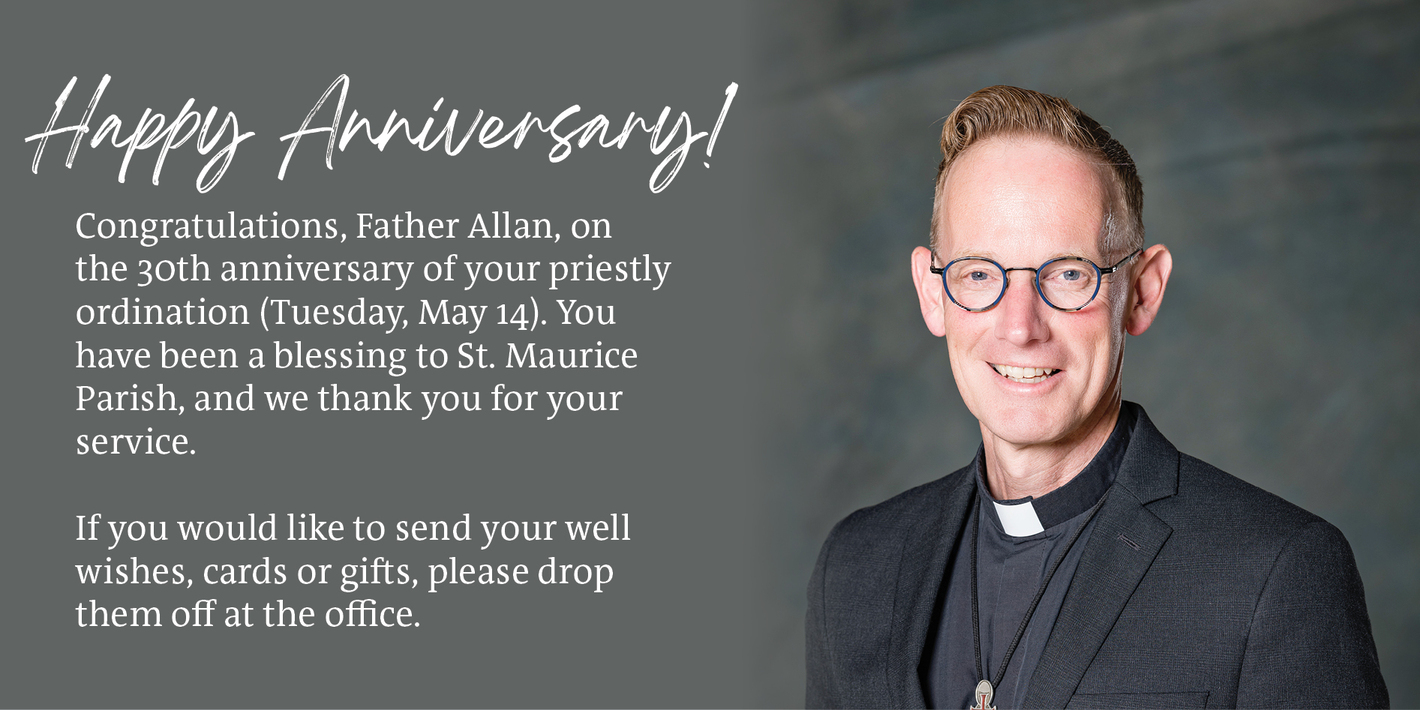 Fr. Allan 30th Anniversary