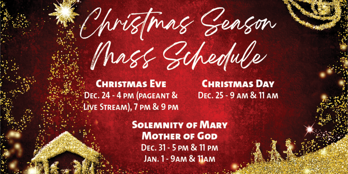 Christmas Mass Schedule