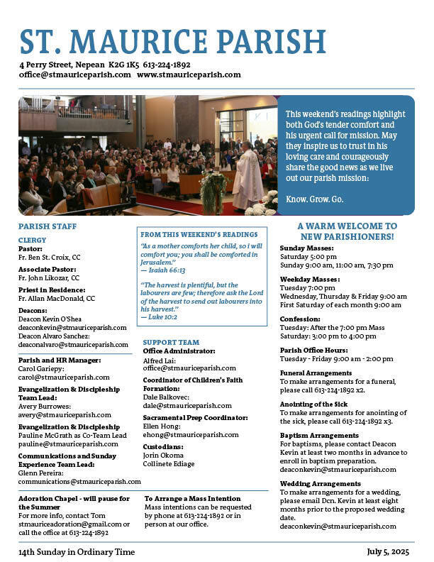 Bulletin fp July 6 2025